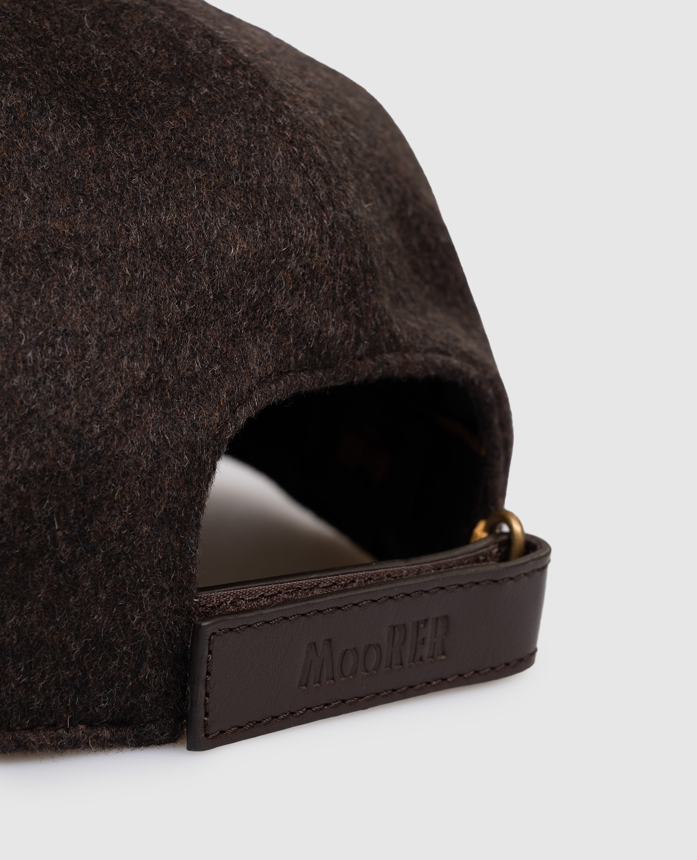 

Brown ROBINSON wool and cashmere cap MooRER
