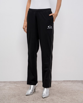 Balenciaga Loop Sports Icon Black Sweatpants 837515TSVX2