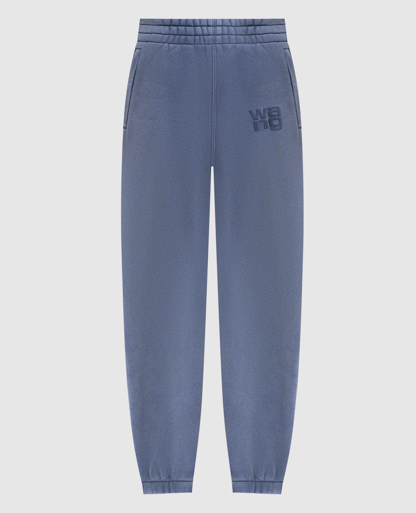 

Blue joggers with logo Alexander Wang