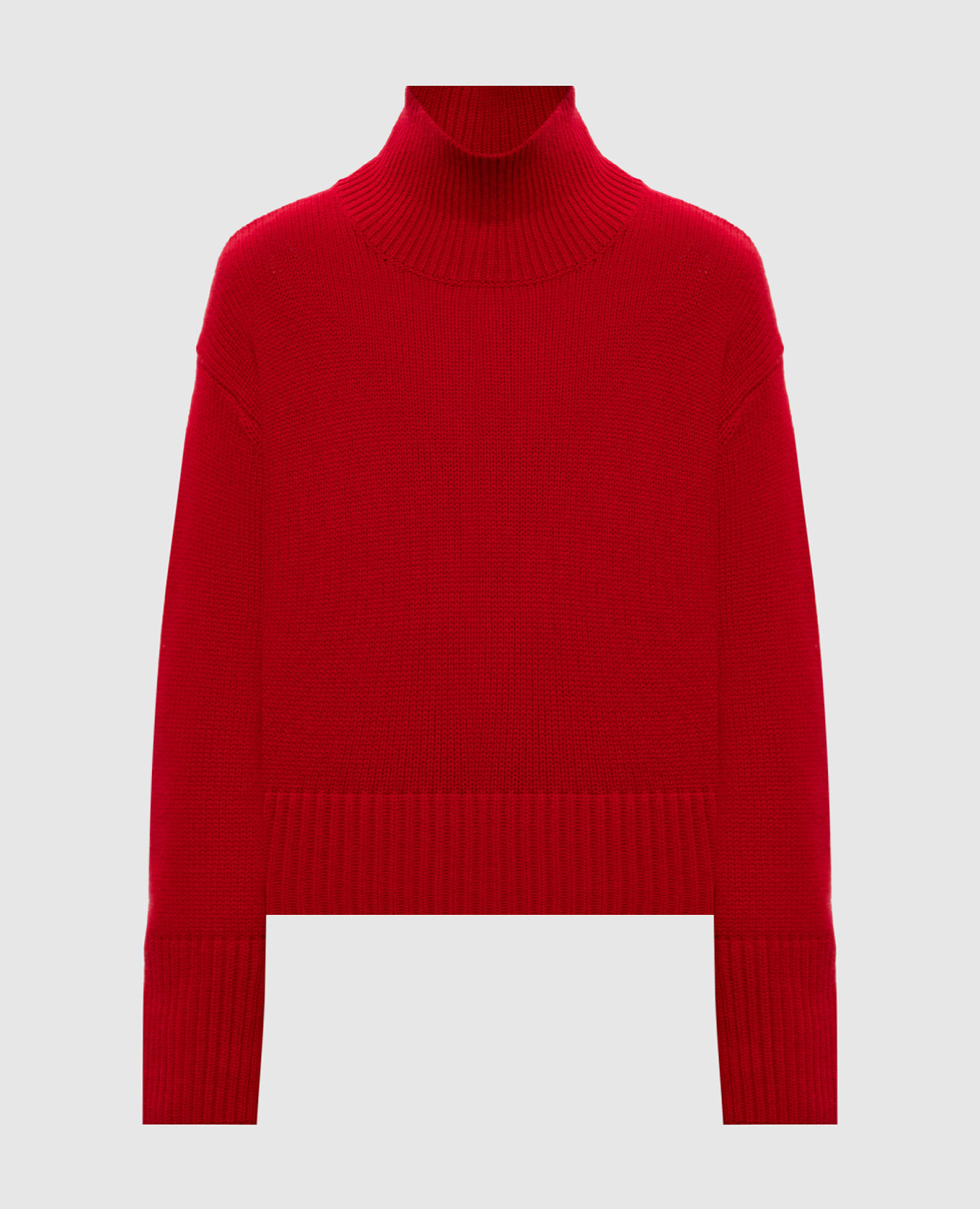 Red Fleur cashmere sweater LISA YANG