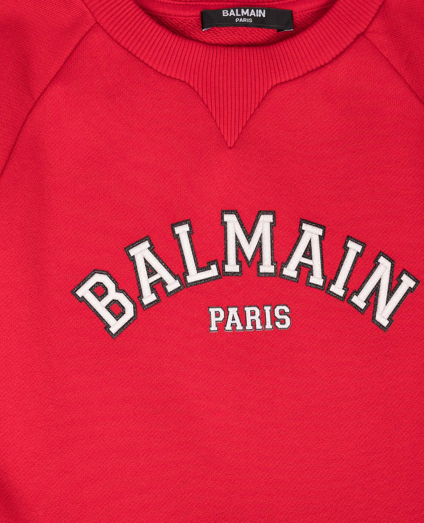 

Children's red dress with logo Balmain