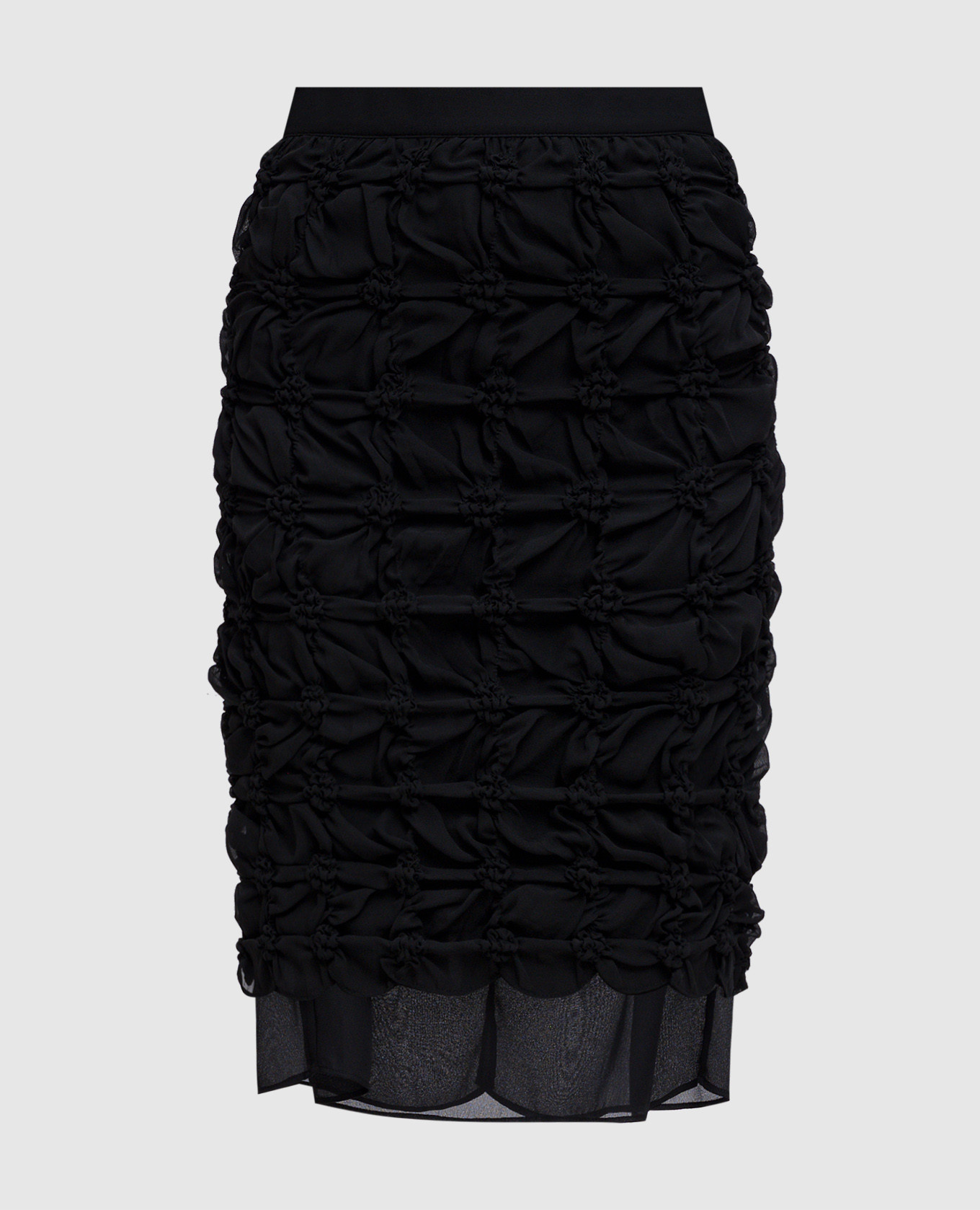 

Black skirt with drapery Rokh
