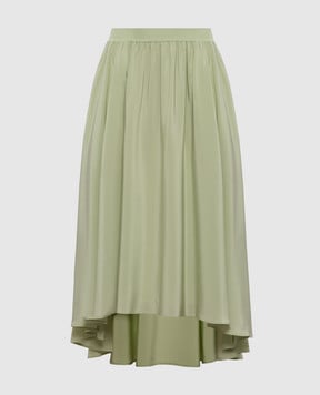 スカート JOSEPH Women Skirts JF0091511336 Green Ade Knit Weave Plissé Skirt in Green | JOSEPH CA