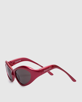 Balenciaga Red Orbit Cat Sunglasses 812610T0007