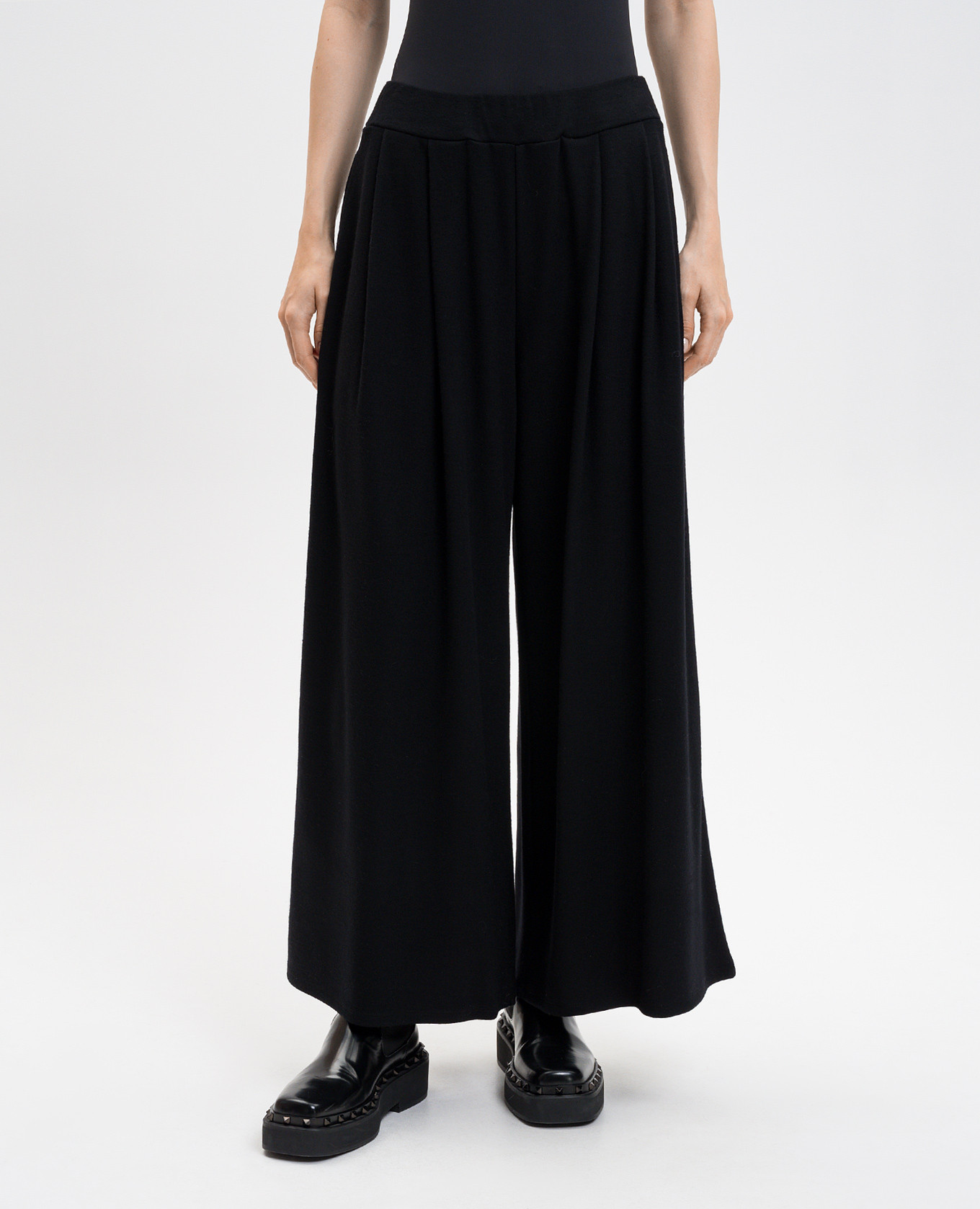 Black wool pants Intoca 3