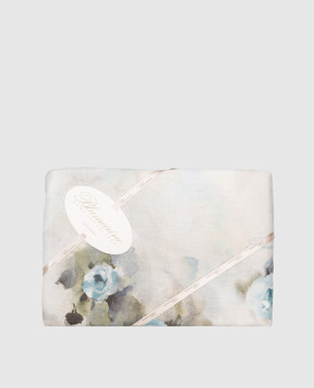 Blumarine Estelle tablecloth made of linen in a floral print H0000210065