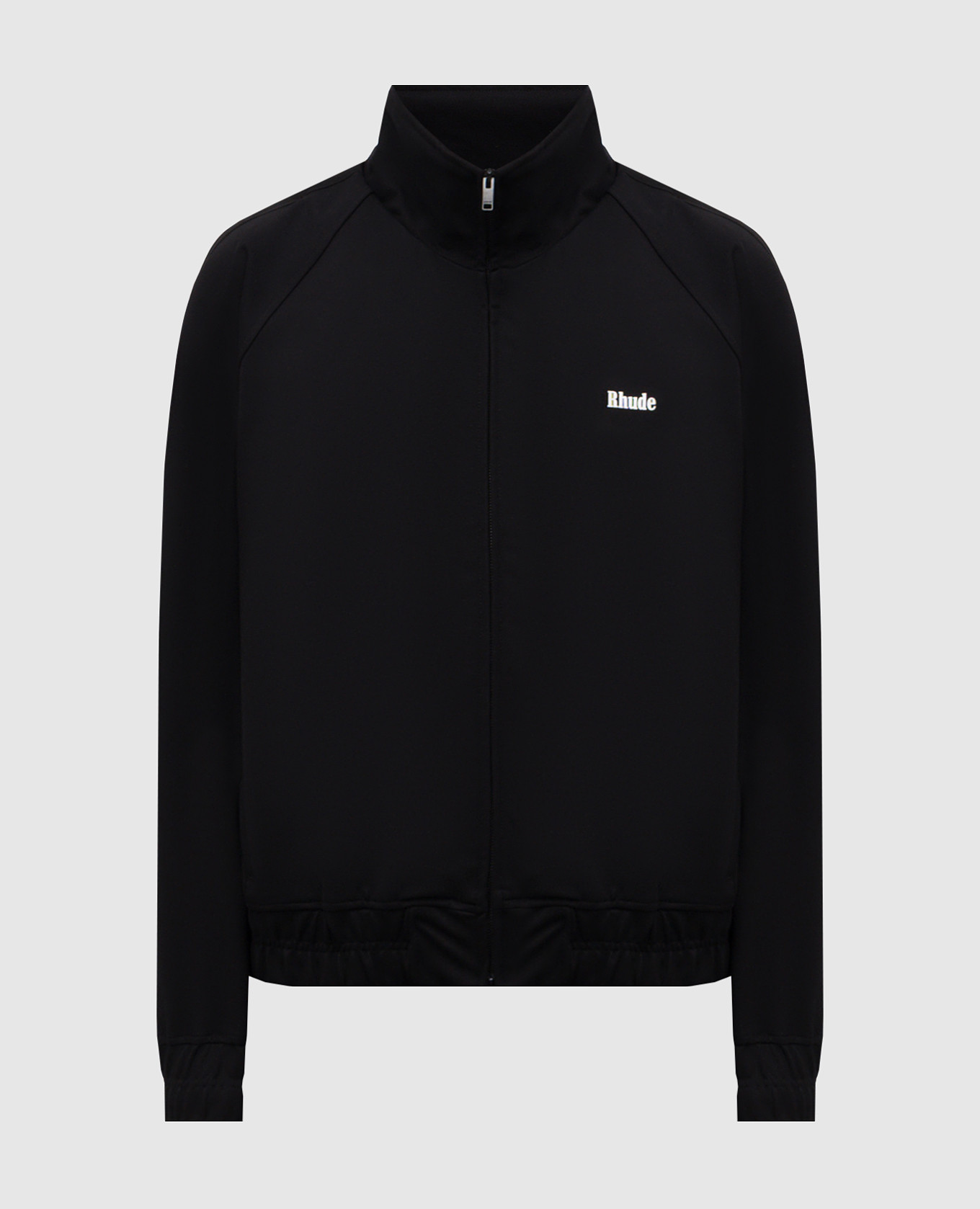 

Black sports jacket with logo Rhude