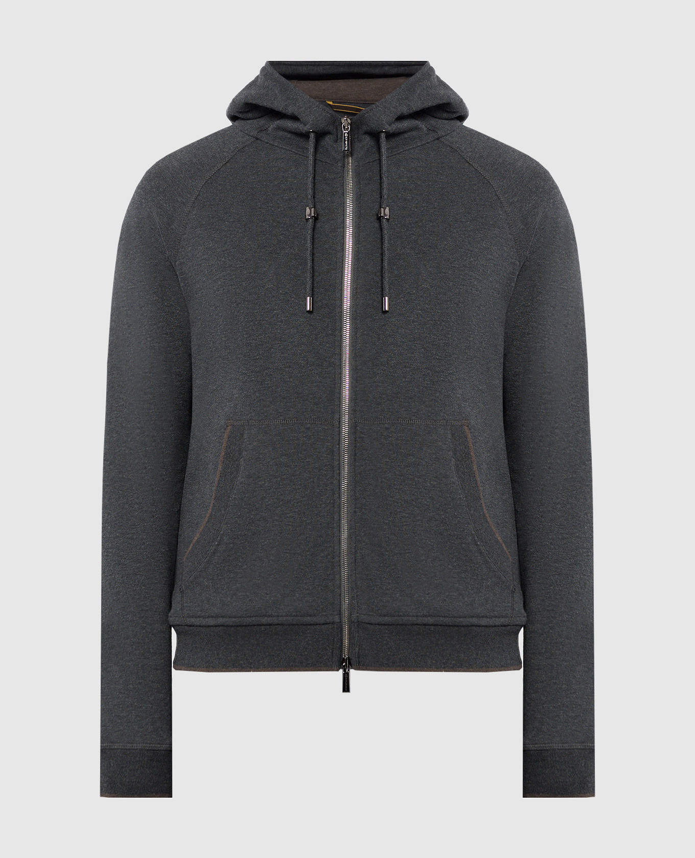 

NORCIA FELPA gray sports jacket with cashmere MooRER, Grey