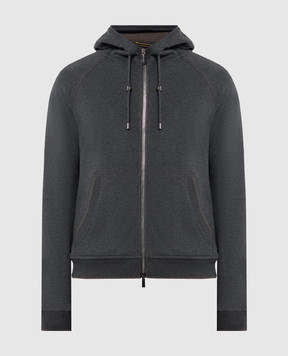 MooRER NORCIA FELPA gray sports jacket with cashmere NORCIAFELPACAD