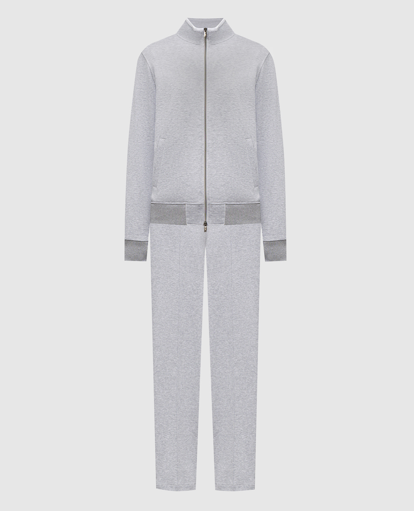 

Grey melange tracksuit CAPOBIANCO