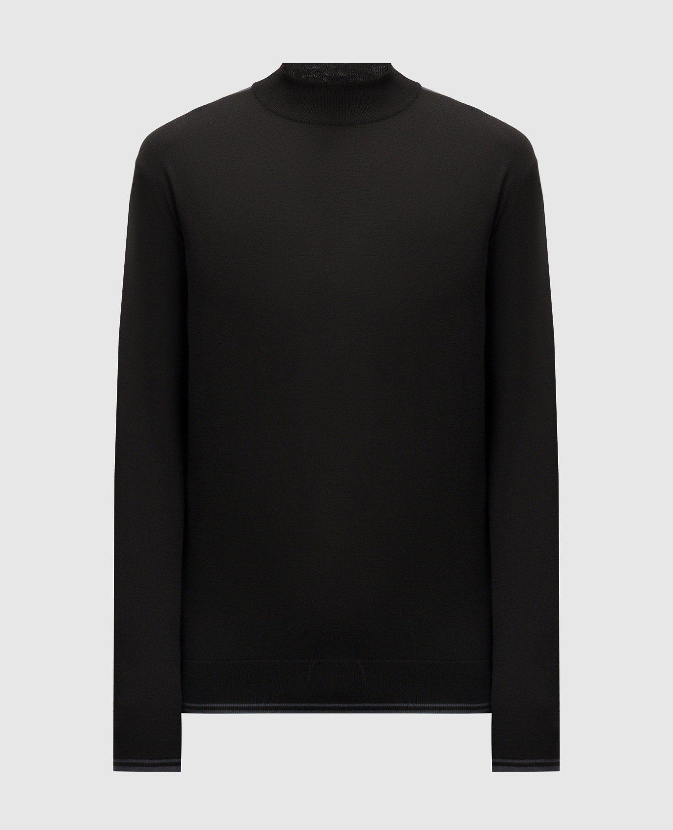 

Black woolen jumper Stefano Ricci