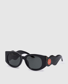 Casablanca The Memphis Black Sunglasses EW02001