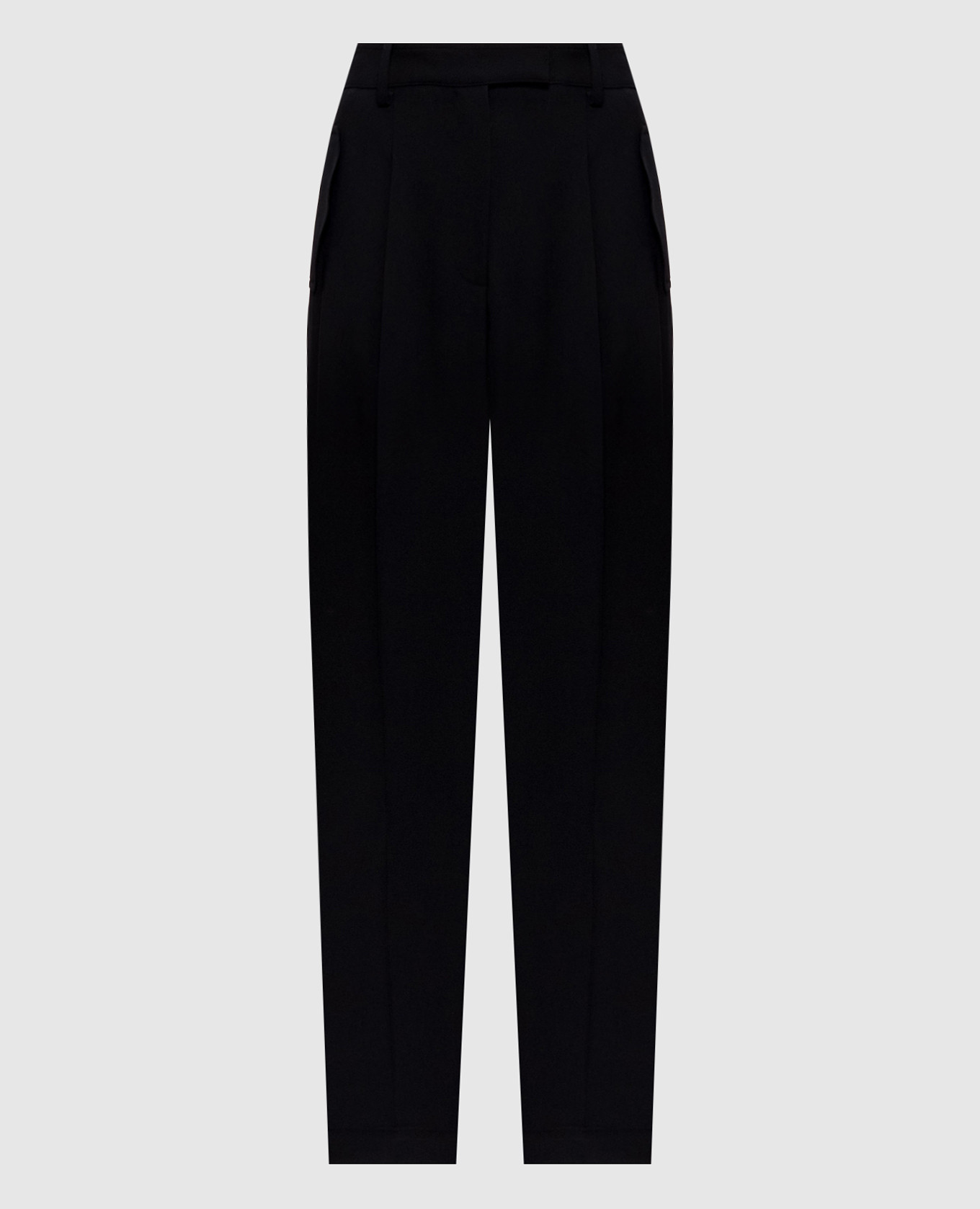 Alexis black wool pants JOSEPH