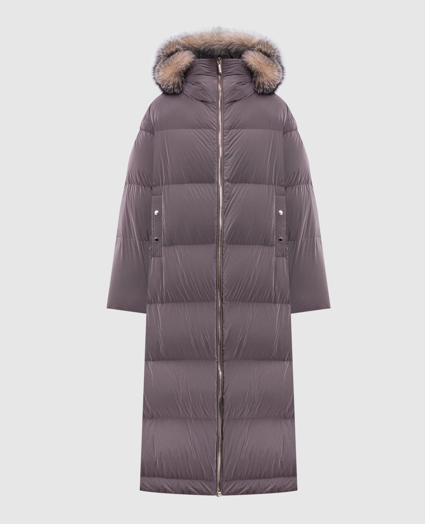 

Magda brown down jacket MooRER