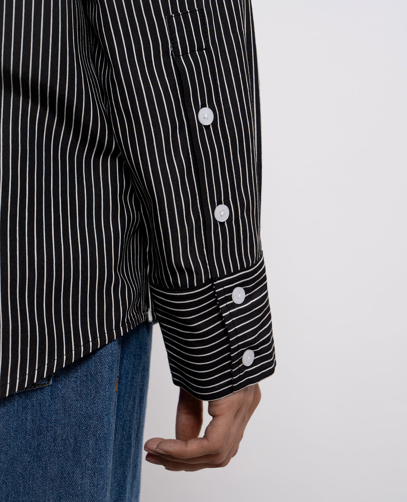 Lynsey black striped shirt PROENZA SCHOULER 5