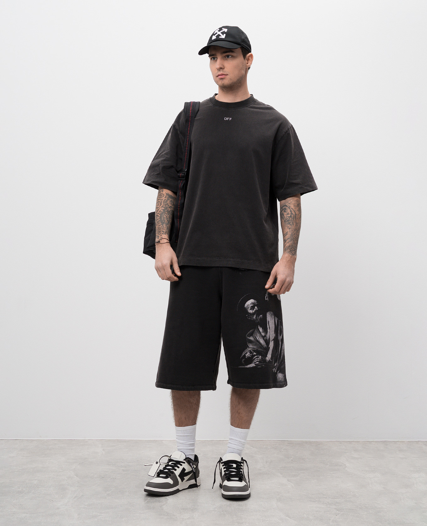 

Gray T-shirt with S. Matthew print Off-White, Grey