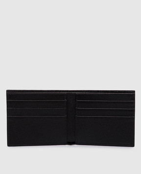 Dolce&Gabbana Black leather wallet with logo BP1321AG219