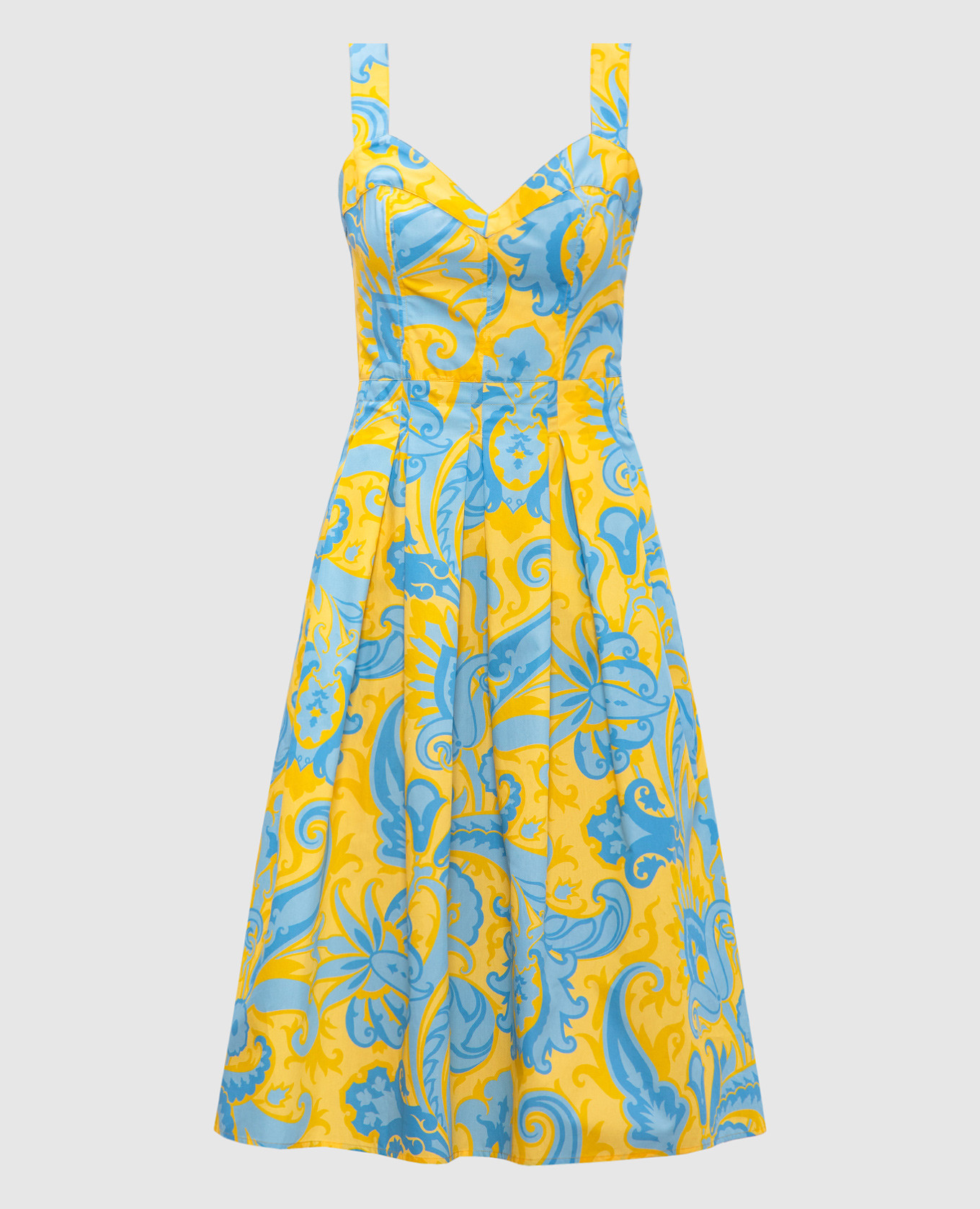 Midi dress with branded print Etro