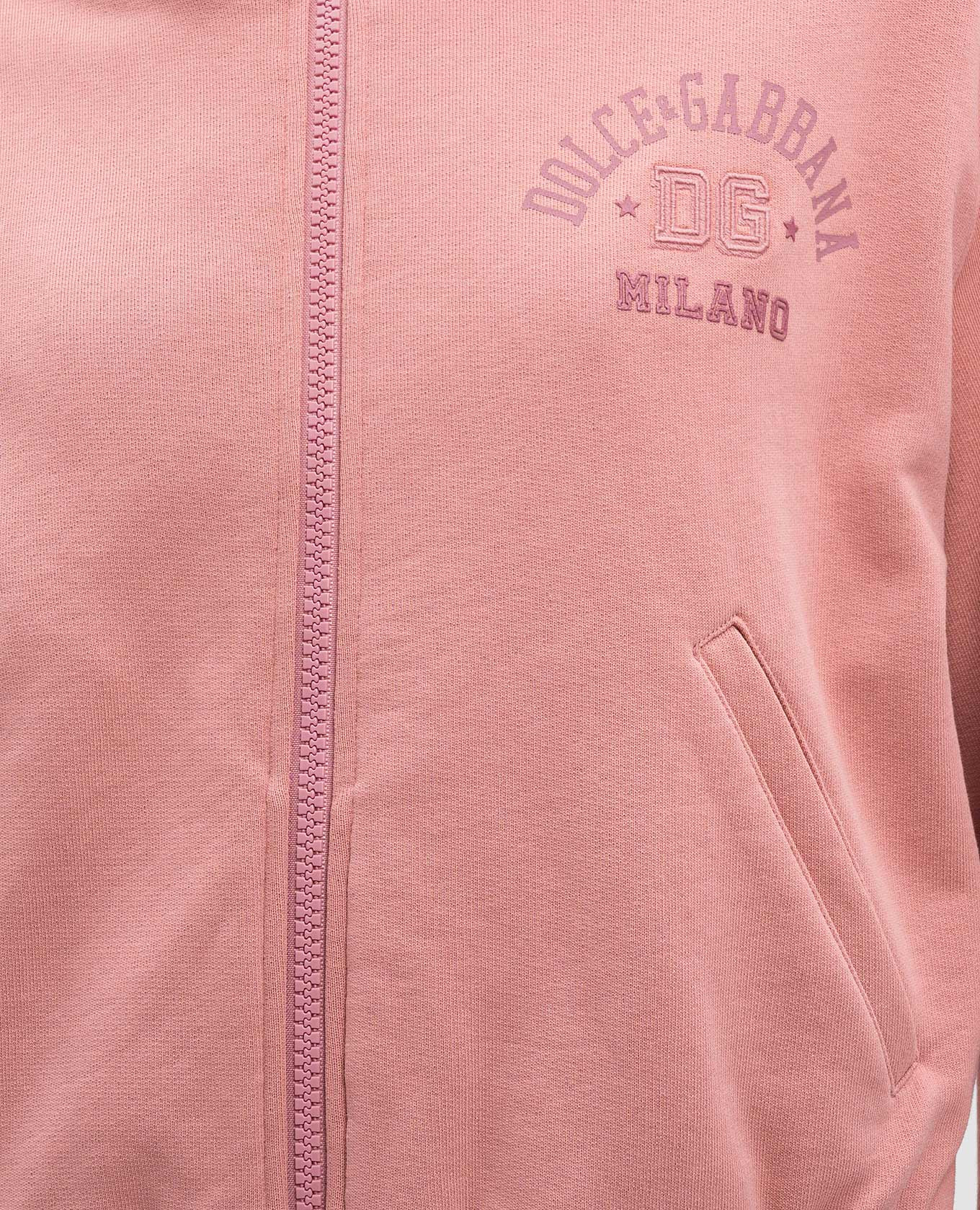 

Pink sports jacket with logo Dolce&Gabbana