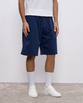 Brunello Cucinelli Blue shorts MW8633318G