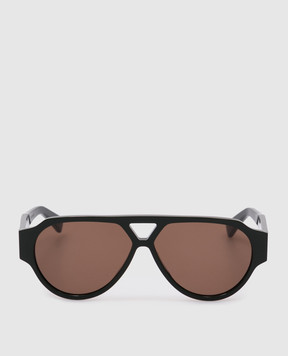 Bottega Veneta Green sunglasses with logo 810164V2Q30