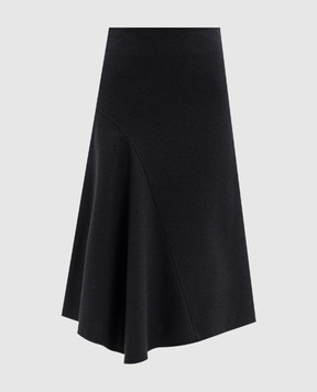 Brunello Cucinelli Gray midi skirt MPR24G3639