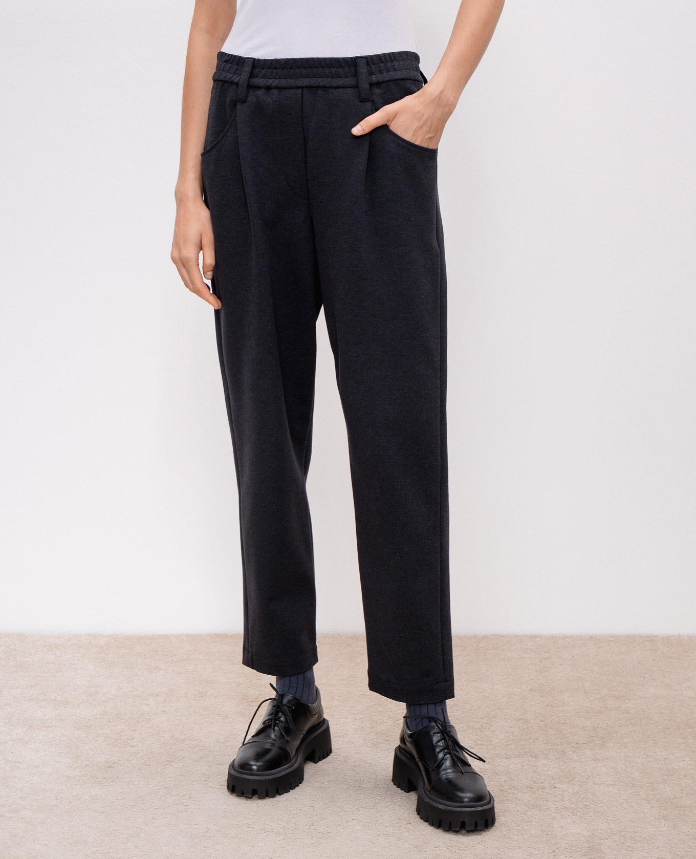 Gray pants Brunello Cucinelli 3