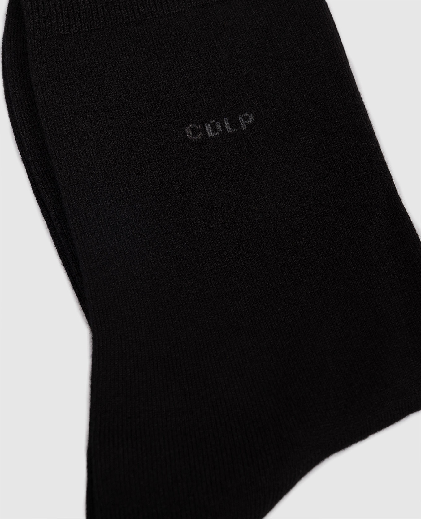 

Black socks with logo CDLP