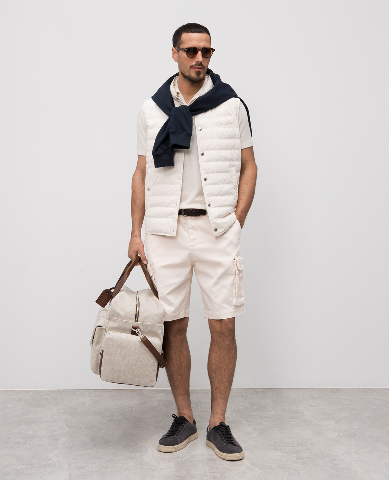 

Beige polo Brunello Cucinelli