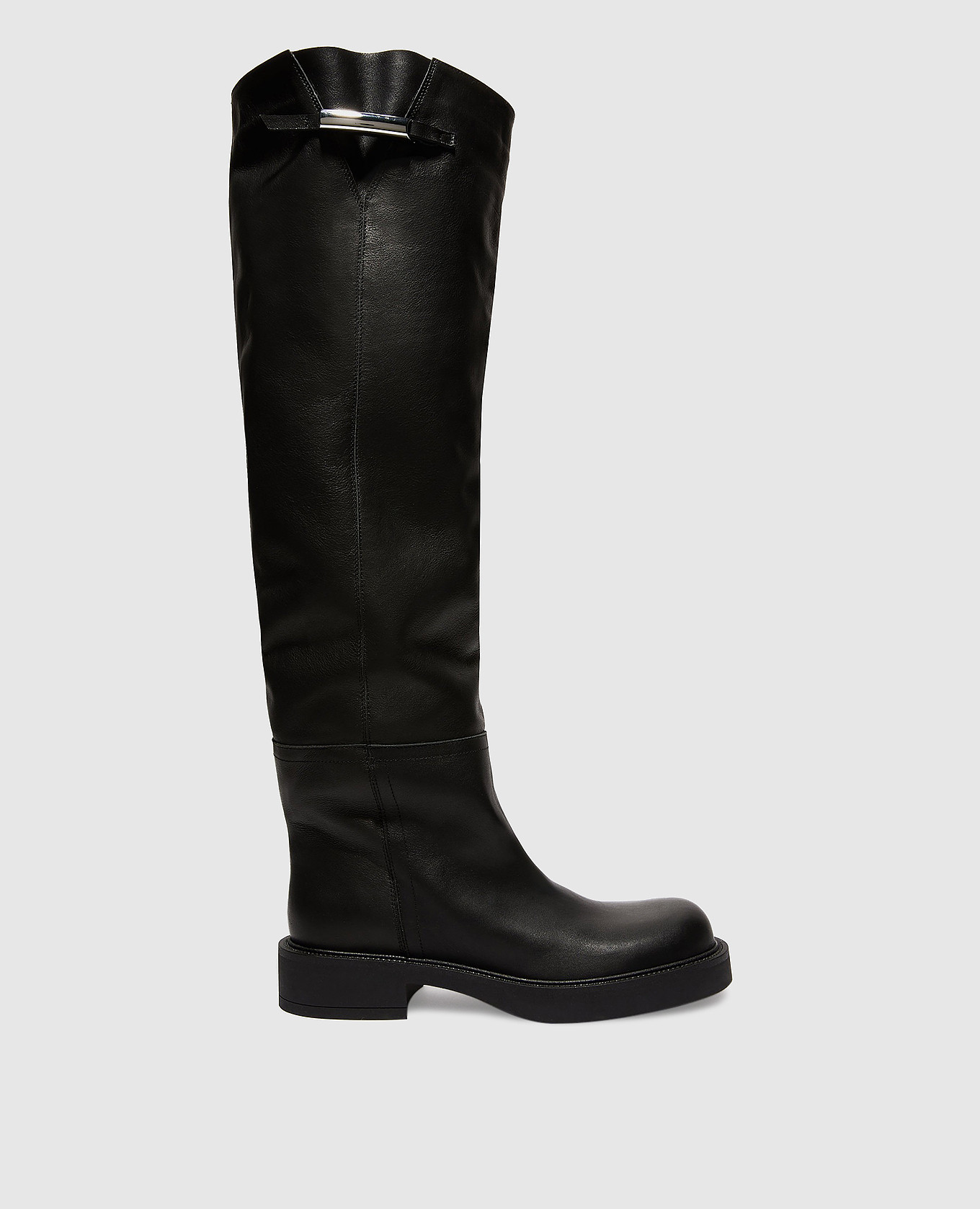 

Gigi black leather boots Max & Co