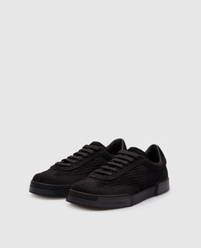 Dolce&Gabbana Black suede Portofino Yacht sneakers A20189A6688