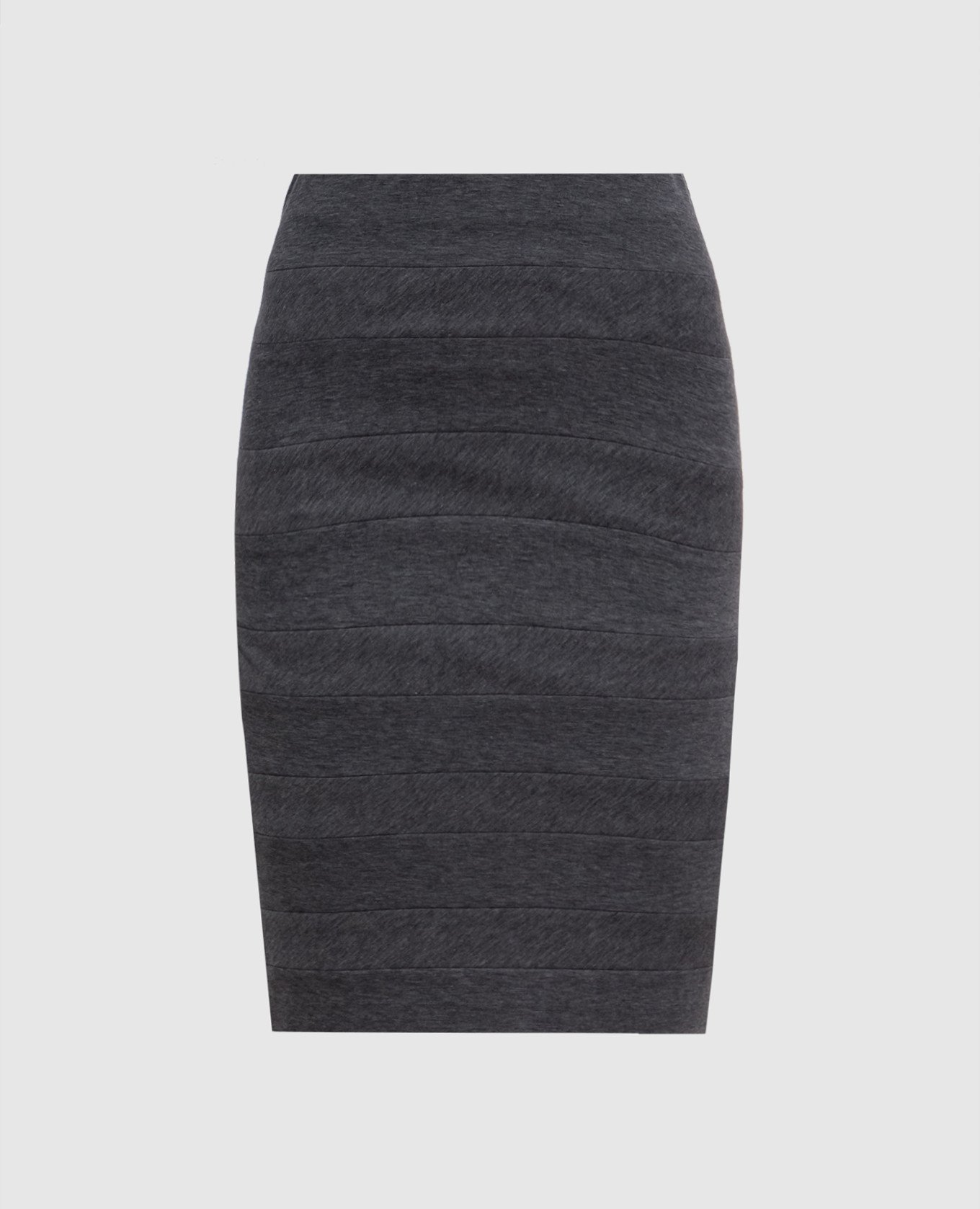

Gray melange skirt Brunello Cucinelli, Grey