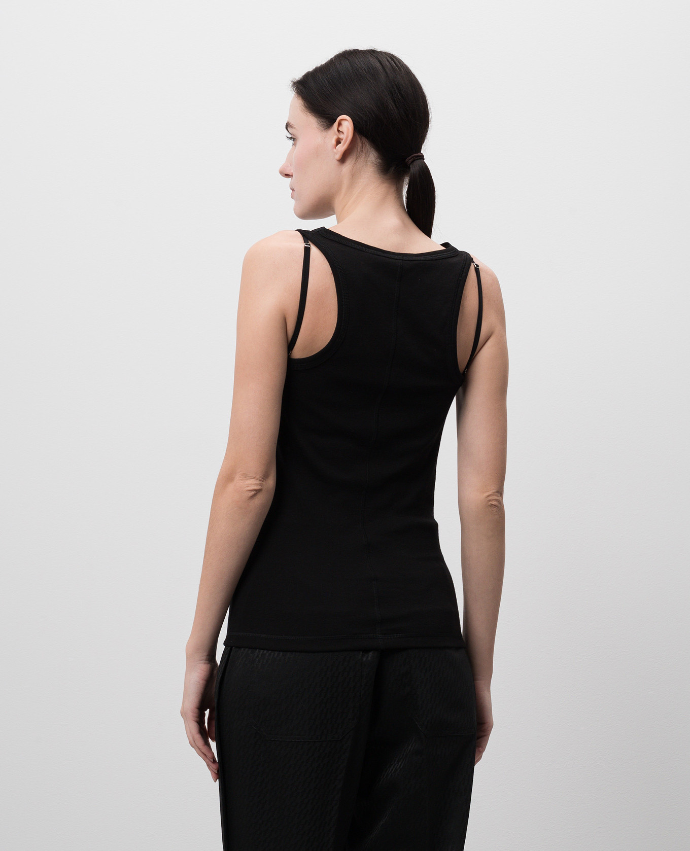 

Black Racer Top Helmut Lang