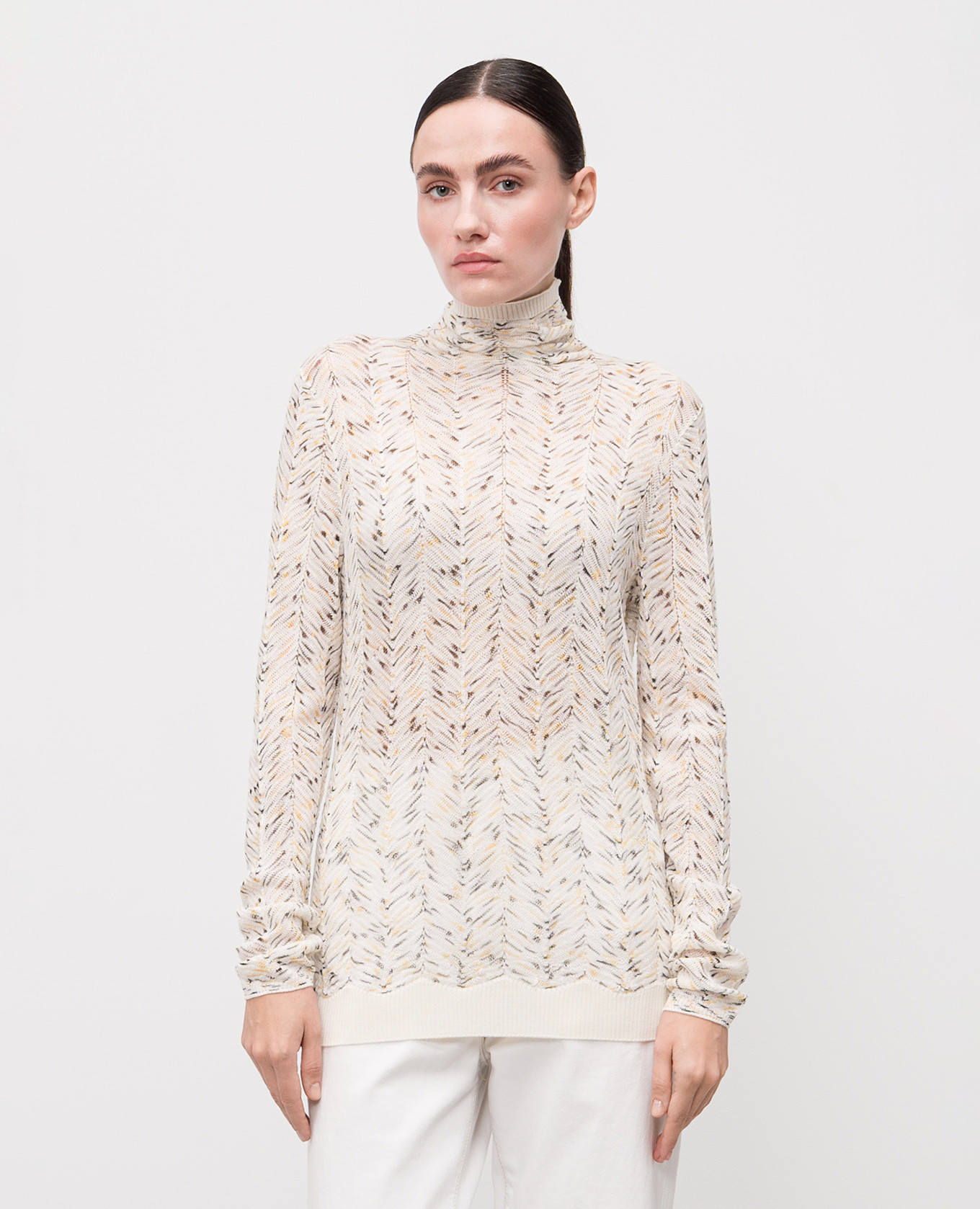 

White golf with wool pattern Missoni