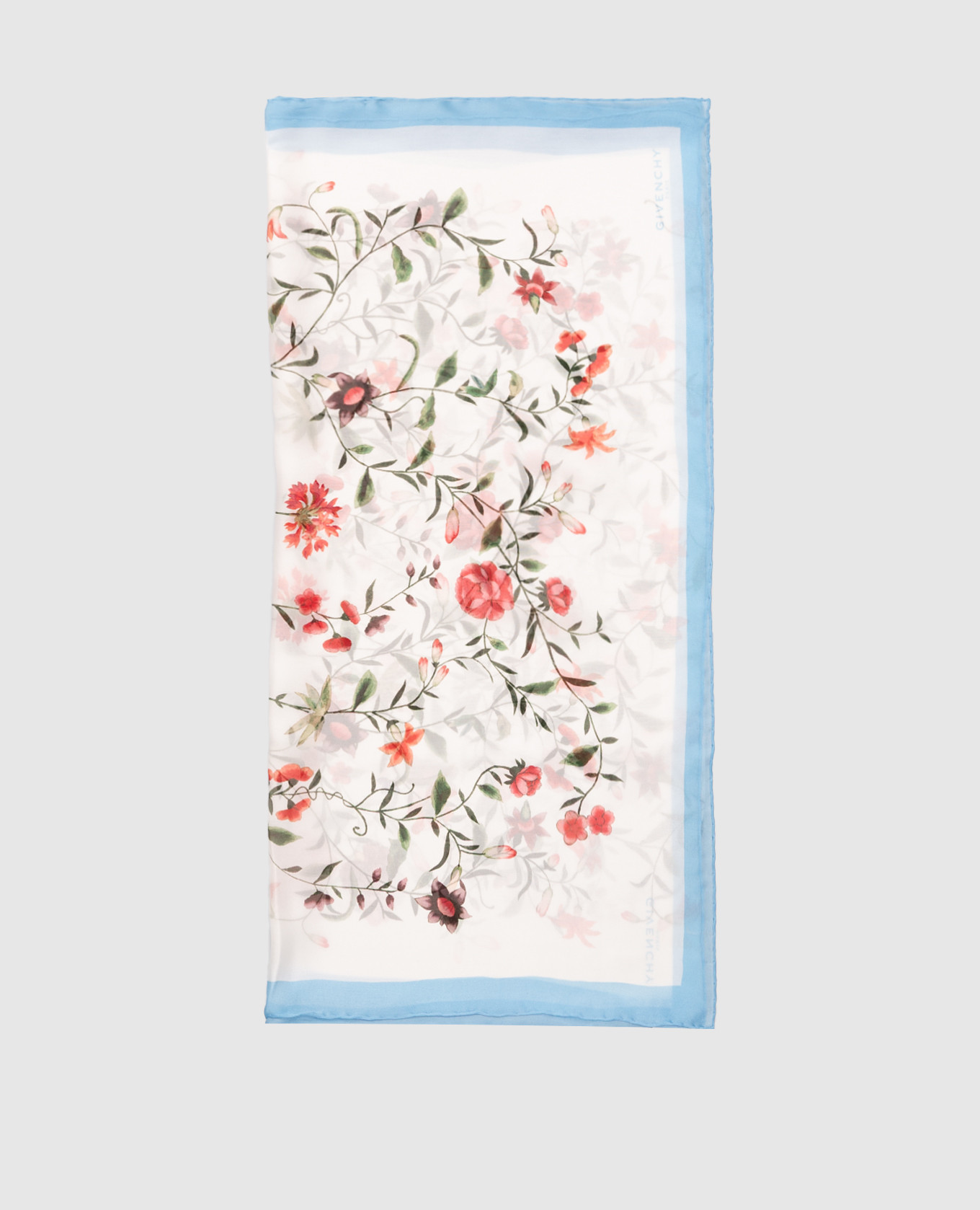 

White printed silk scarf Givenchy