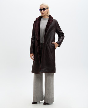 Yves Salomon Two-sided sheepskin coat 21WYM60504MESI