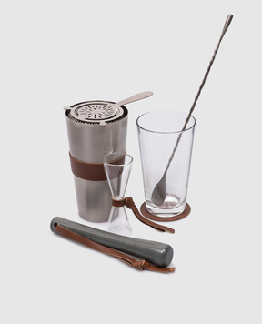 Brunello Cucinelli Cocktail set with logo MLCOCKSET1