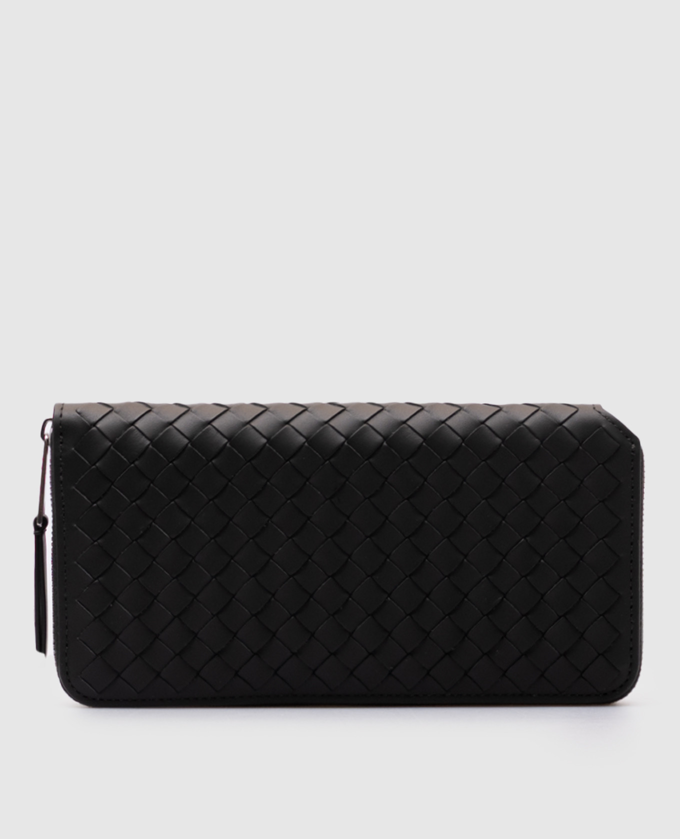 

Grey Intrecciato Piccolo leather wallet Bottega Veneta