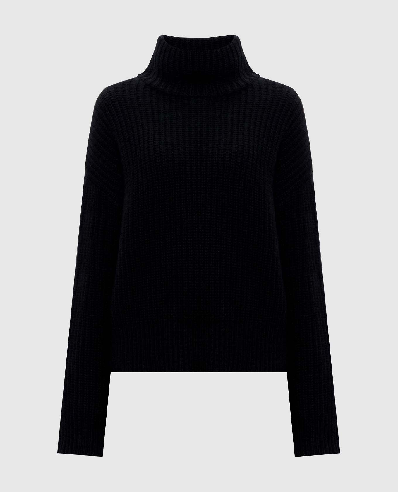 Julina black cashmere sweater LISA YANG