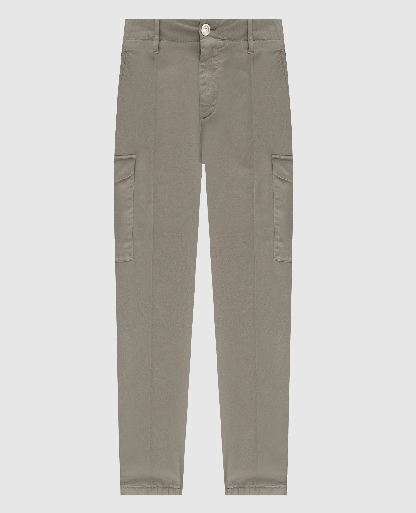 

Khaki cargo pants Brunello Cucinelli, Хаки