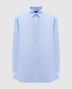 Juun.j Blue striped shirt JW5864W03Q