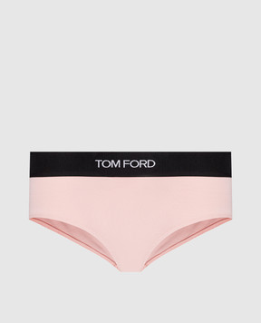 Tom Ford Pink briefs with a logo pattern KNJ004JEX011