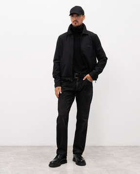 Dolce&Gabbana Black jeans with logo GP02XDG8NT3