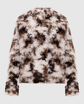 Simonetta Ravizza PARIS sheepskin coat in a pattern F04JA266H26