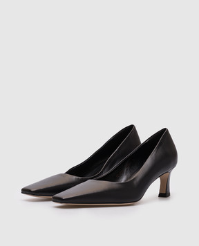 Babe Pay Pls Black leather shoes 2505010844