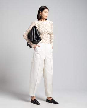 Rohe White pants made of wool 41130137