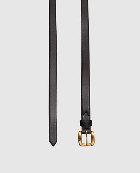 J&M DAVIDSON Bonny black leather belt BBMN0XXSCXX