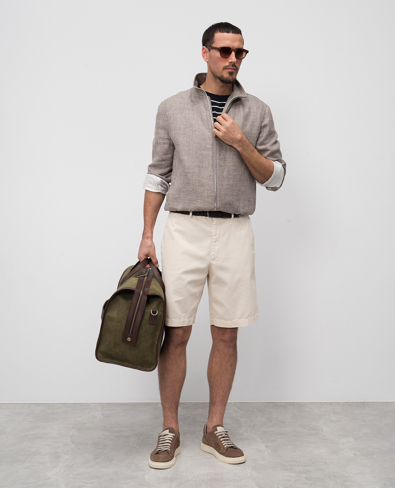 

Beige shorts Brunello Cucinelli