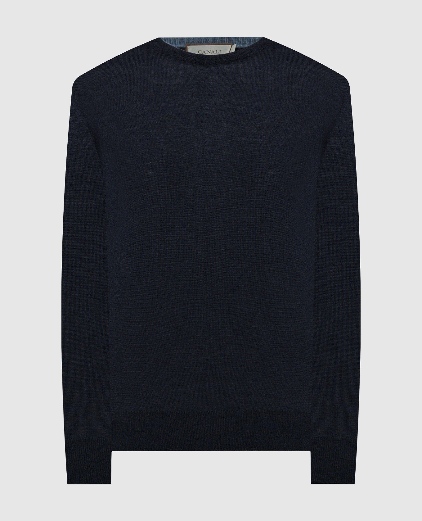 

Blue woolen jumper Canali