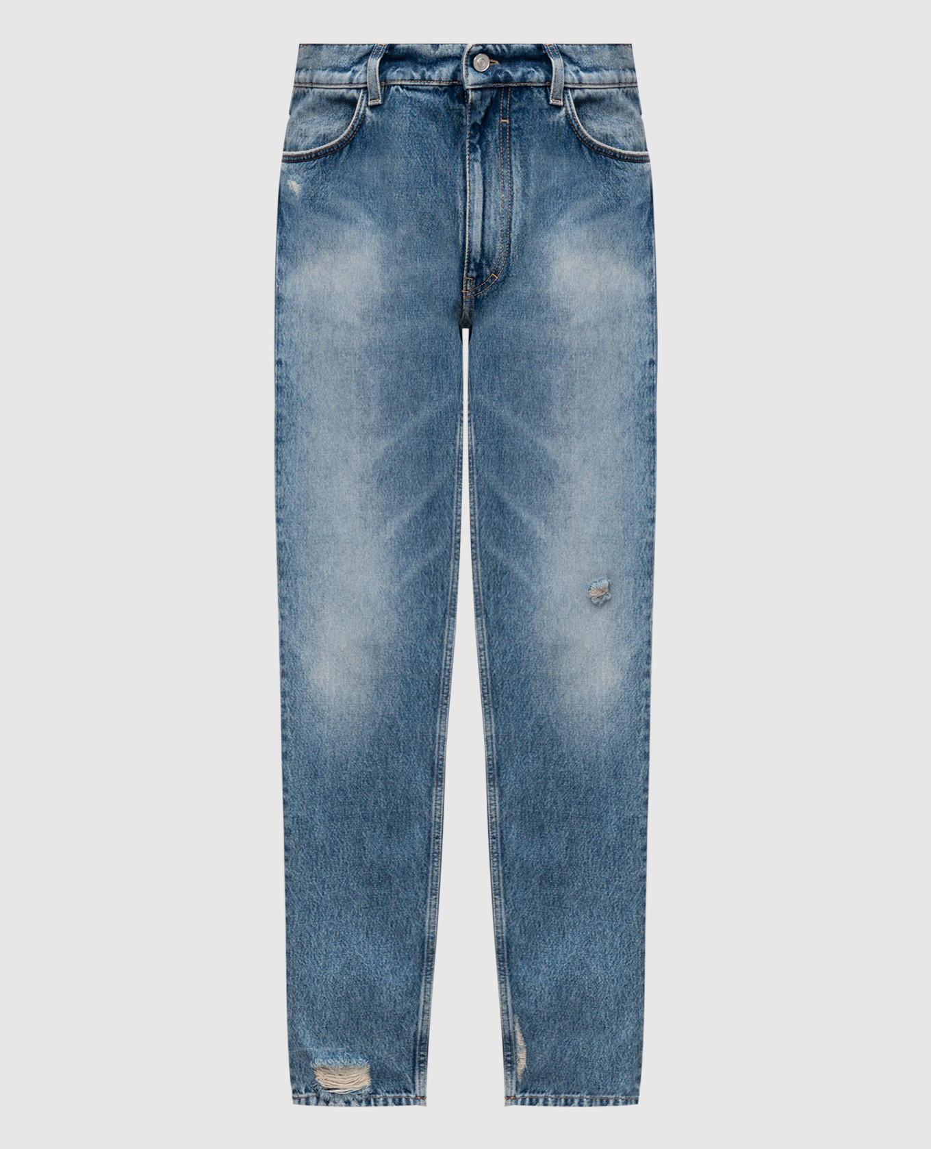 Blue jeans with holes Givenchy